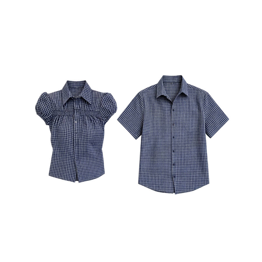 TUSHIFEI Couple Sets Women's Polo Collar Moderate
