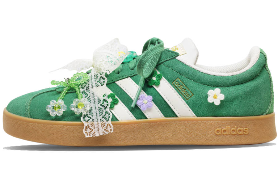 Adidas Adidas VL COURT 2.0 Abrasion Resistant Low top Skateboard Shoes Unisex