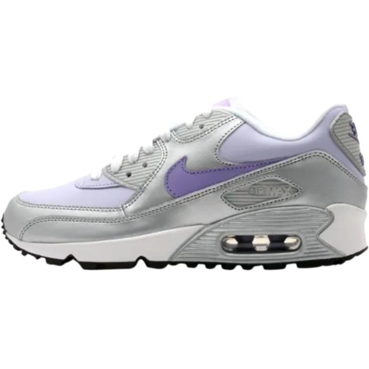 Nike Nike Air Max 90 Low top Kids' Running Shoes Silver
