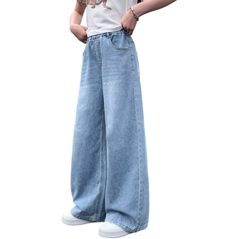 YALU YALU Grade School Jeans Thin