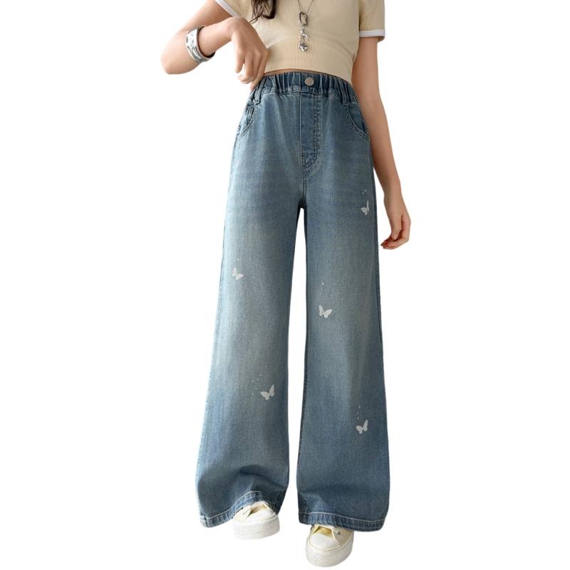 YALU YALU Grade School Jeans Thin