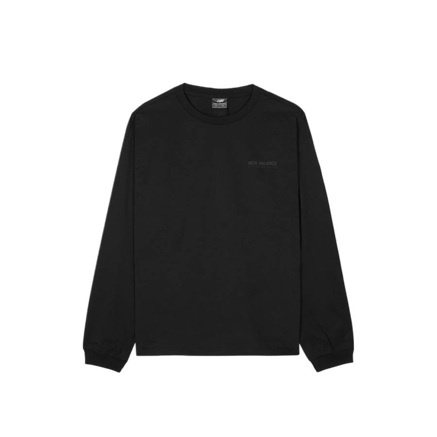 New Balance New Balance T Shirts Unisex Black Crew Neck Moderate