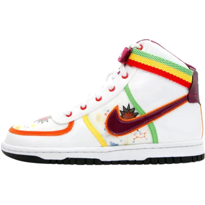 Nike Nike Vandal High top Skateboard Shoes White Unisex