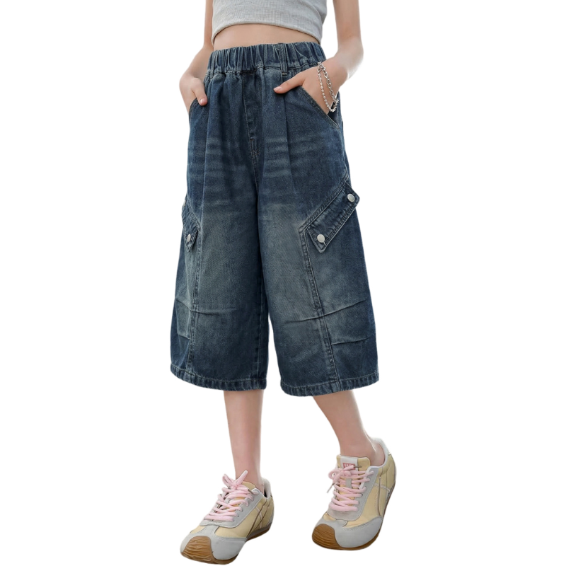 YALU YALU Grade School Jeans Thin