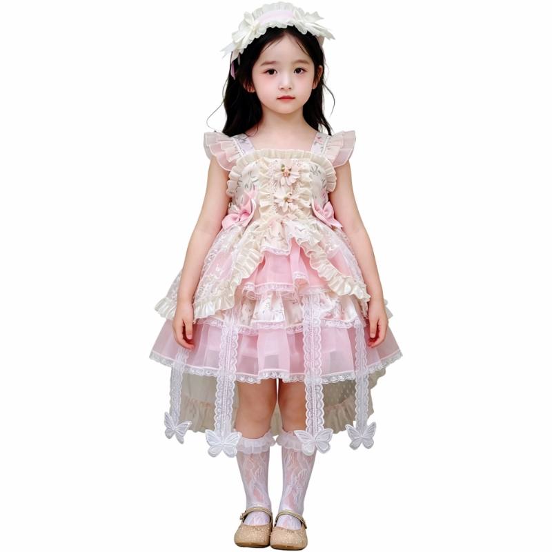 YALU Dress Children Aged 3 7 Years Old
