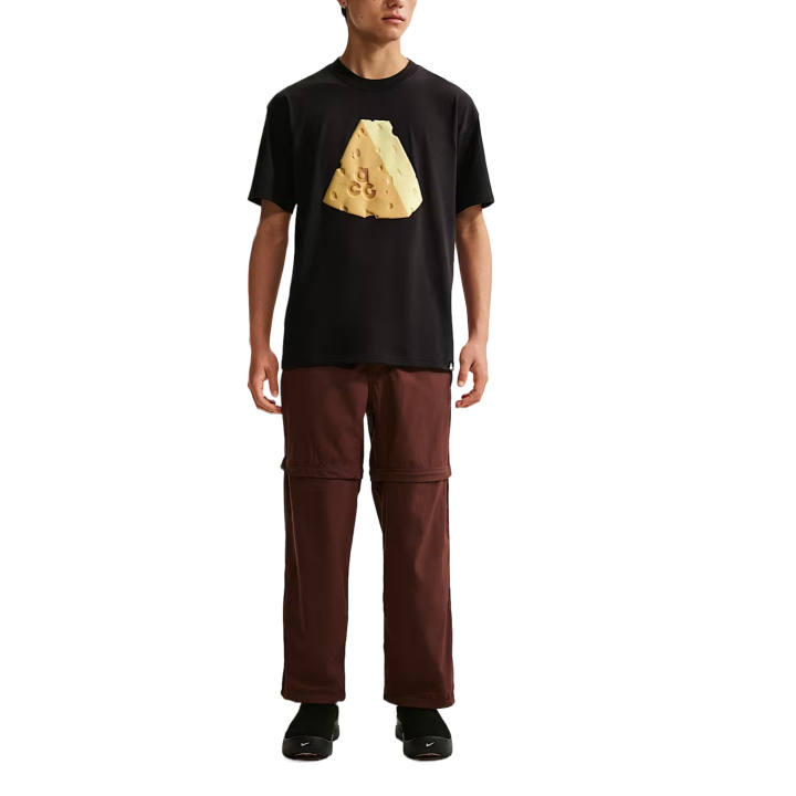Nike Nike T Shirts Men's Black Crew Neck Moderate
