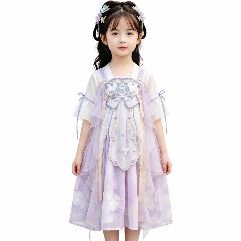 YALU Dress Children Aged 3 7 Years Old