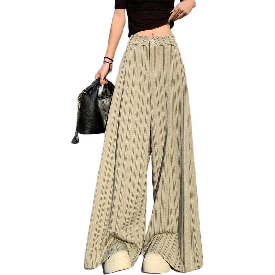 JBBCN Casual Pants Women's Moderate Wide Leg Pants