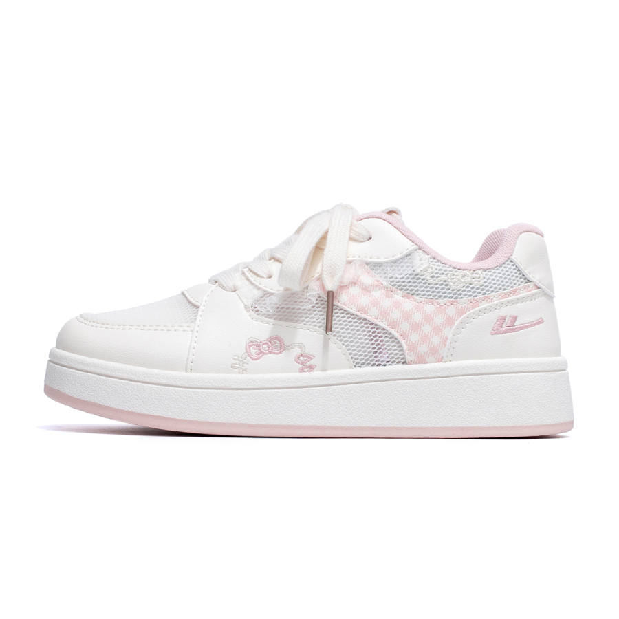 WARRIOR WARRIOR Sweet And Cute, Kitten, Platform Unlined Mesh White Shoes