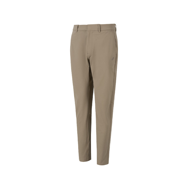 ASICS ASICS Knitted Sweatpants Men's Khaki Moderate Slim Fit Pants