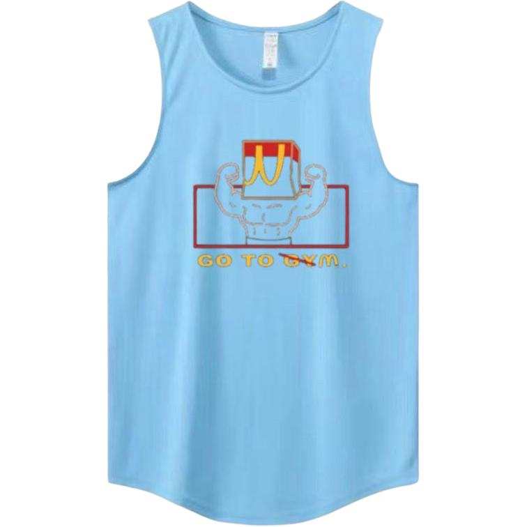 Lnga Landgre Tank Tops Men's Crew Neck Moderate Straight Fit
