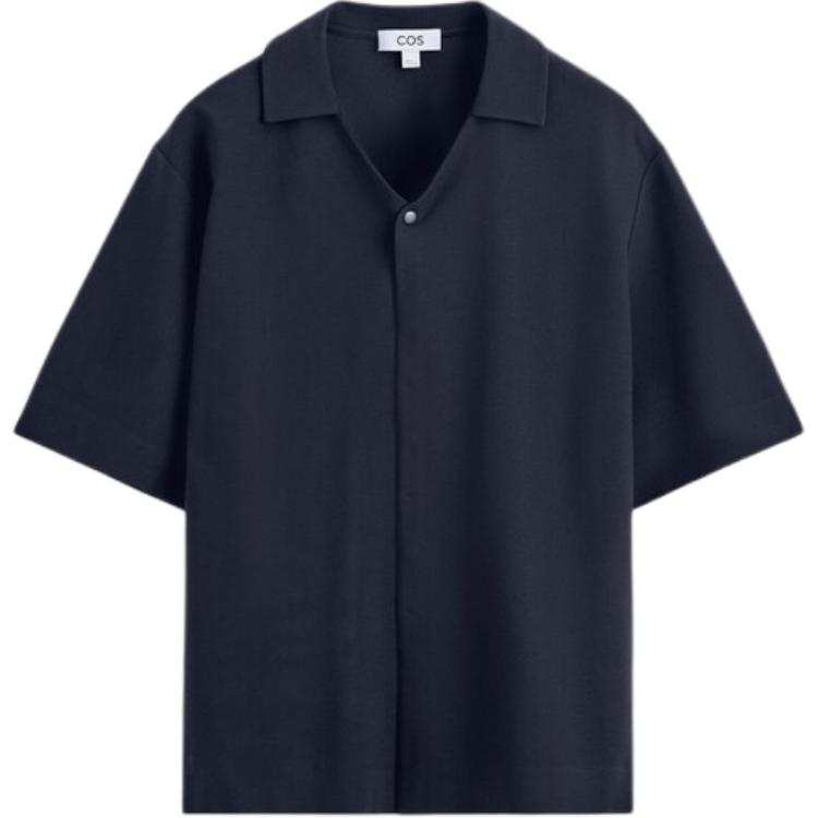 COS COS Shirts Men's Navy Blue Moderate