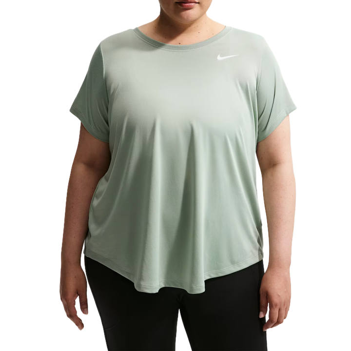 Nike Nike Dri Fit T Shirts Women's Steam/White Crew Neck Moderate
