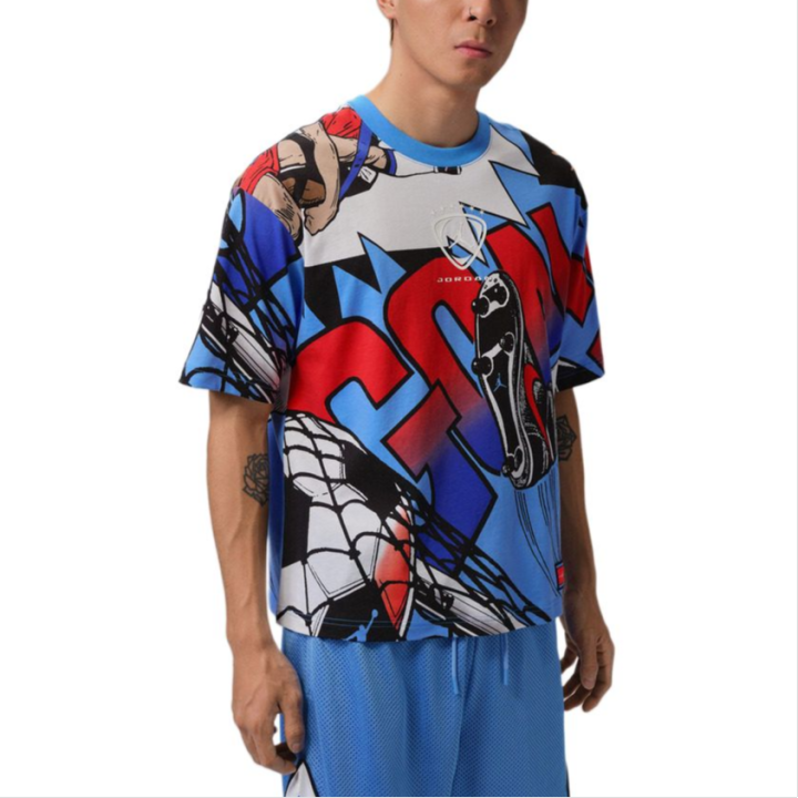 Jordan Jordan AS M J BRK FC HBR GFX SS CRW T Shirt Men's