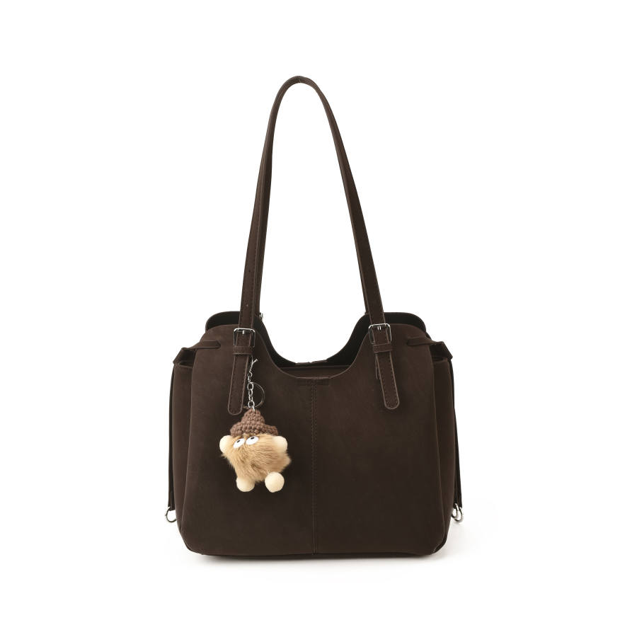 YALU Pu Shoulder Bag Regular Women's Coffee/Green/Brown