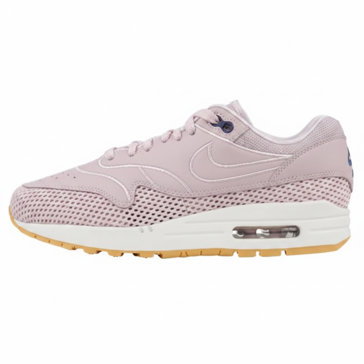 Nike Nike Air Max 1 Leather Running Shoes Women's Pink