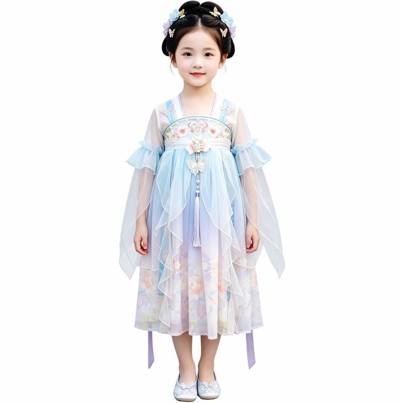 YALU Dress Children Aged 3 7 Years Old