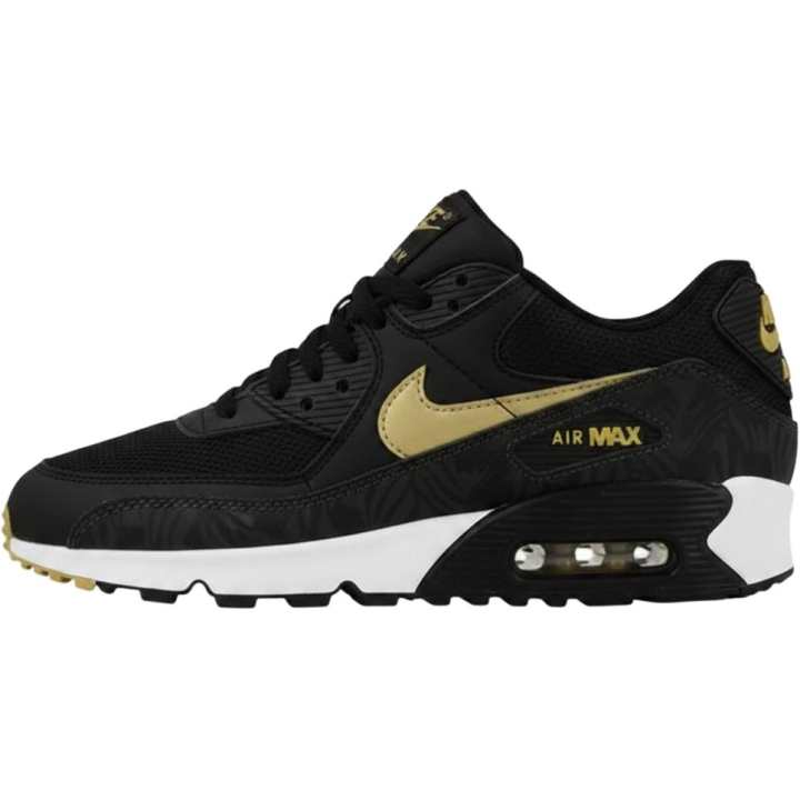 Nike Nike Air Max 90 Comfortable Low top Kids' Running Shoes Black Kids'