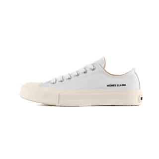 VEEMES Breathable Lightweight Breathable And Lightweight Low top Canvas Shoes Unisex White
