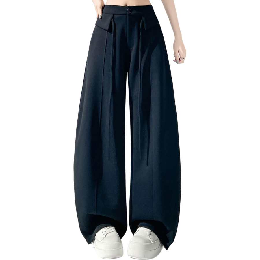 JBBCN Casual Pants Women's Moderate Wide Leg Pants