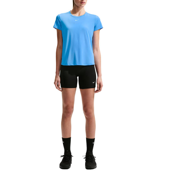 Nike Nike T Shirts Women's University Blue/White Crew Neck Moderate