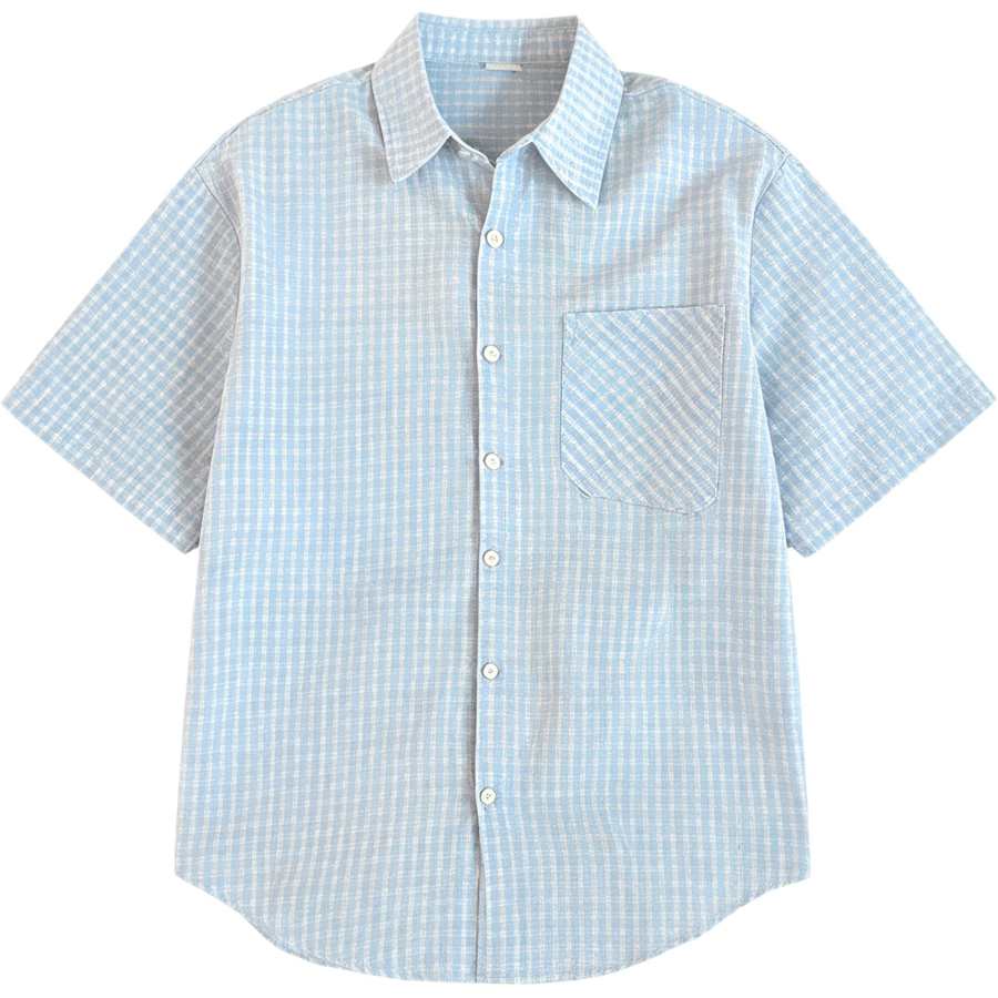 Lnga Landgre Shirts Men's Lapel Thin Other