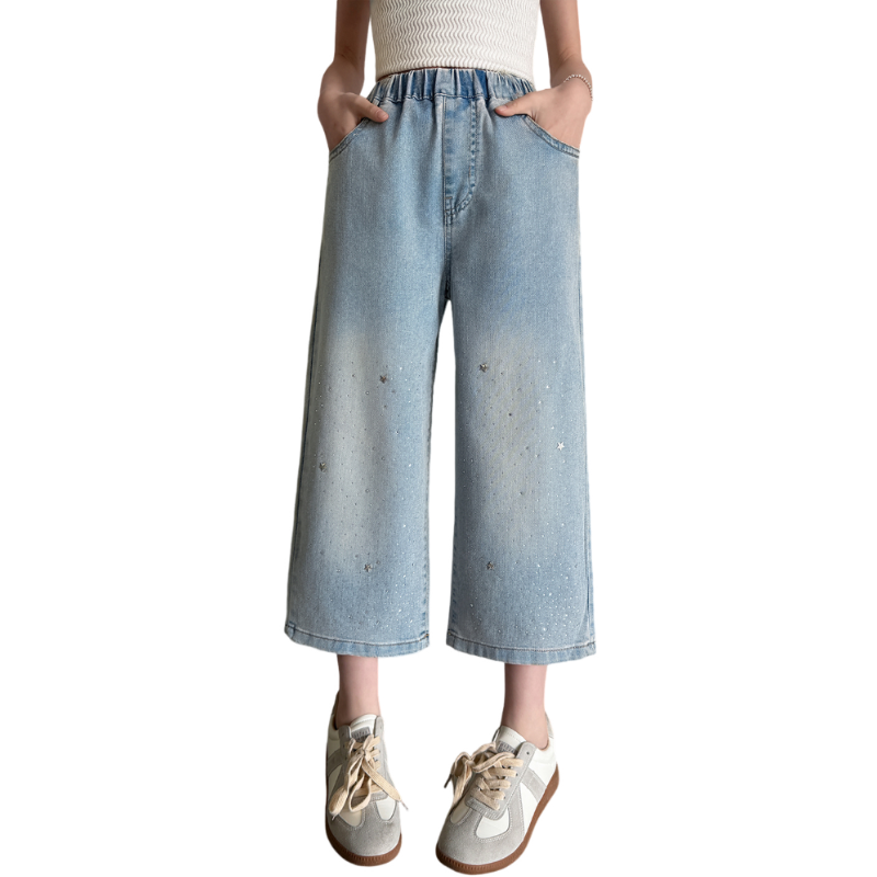 YALU YALU Grade School Jeans Thin