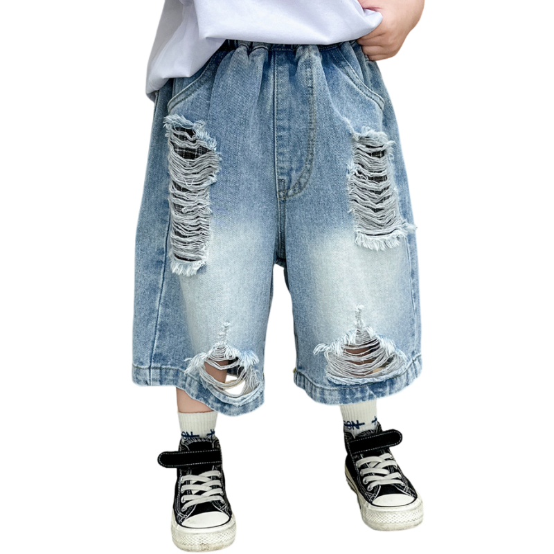 YALU YALU Grade School Jeans Thin Stretch