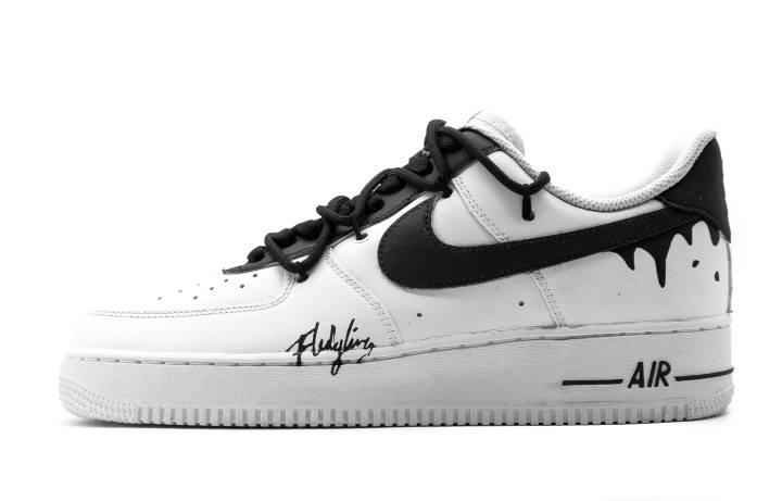 Nike Nike Air Force 1 Fusion Low top Skateboard Shoes Women's Black White