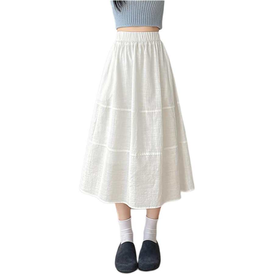 VENICEW Casual Long Skirt Women's