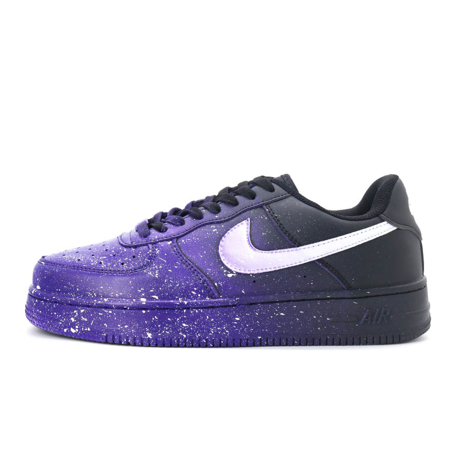 Nike Nike Air Force 1 Sparkling Night, Couple's 20XX CLUB Pu Low top Skateboard Shoes Unisex Purple Starlight Change