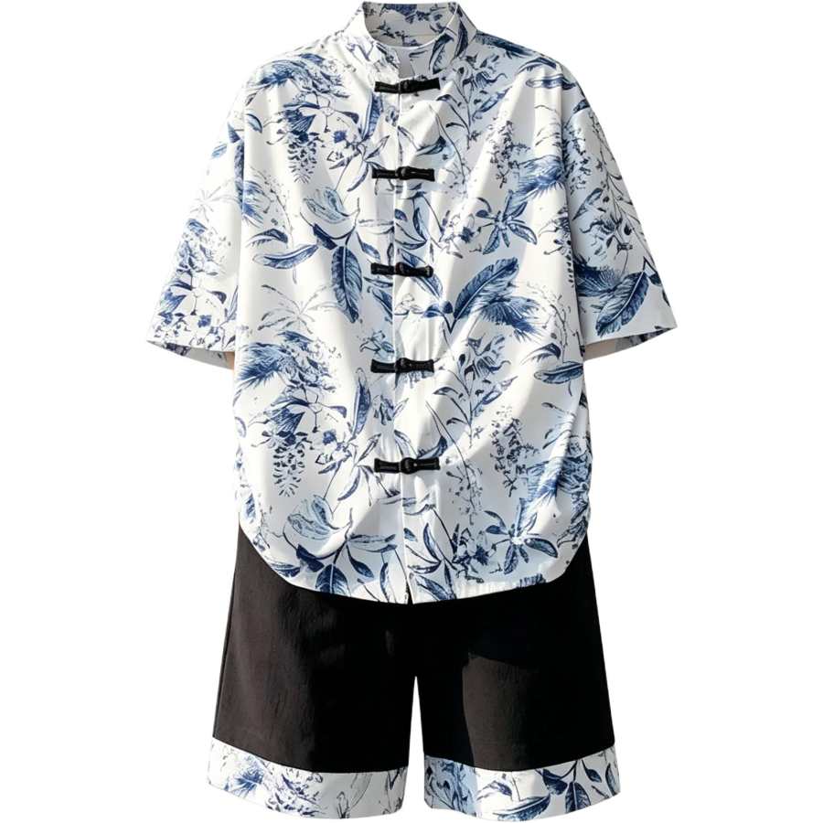 Lnga Landgre Casual Sportswear Men's Stand Collar Thin