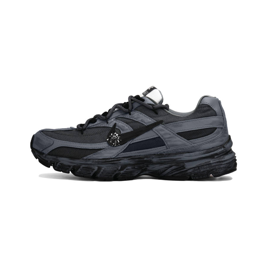 Nike Nike Initiator Cushioning Slip Resistant Abrasion Resistant Low top Running Shoes Unisex Gray Black