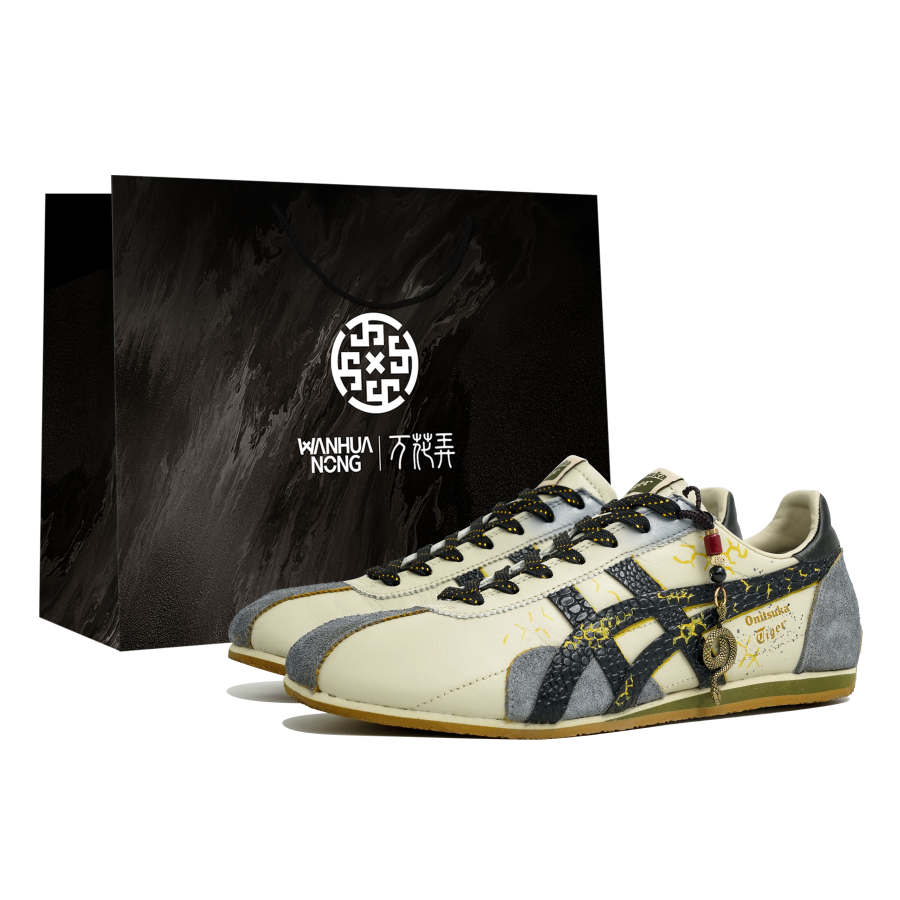 Onitsuka Tiger Runspark Running Shoes Men's Ecru