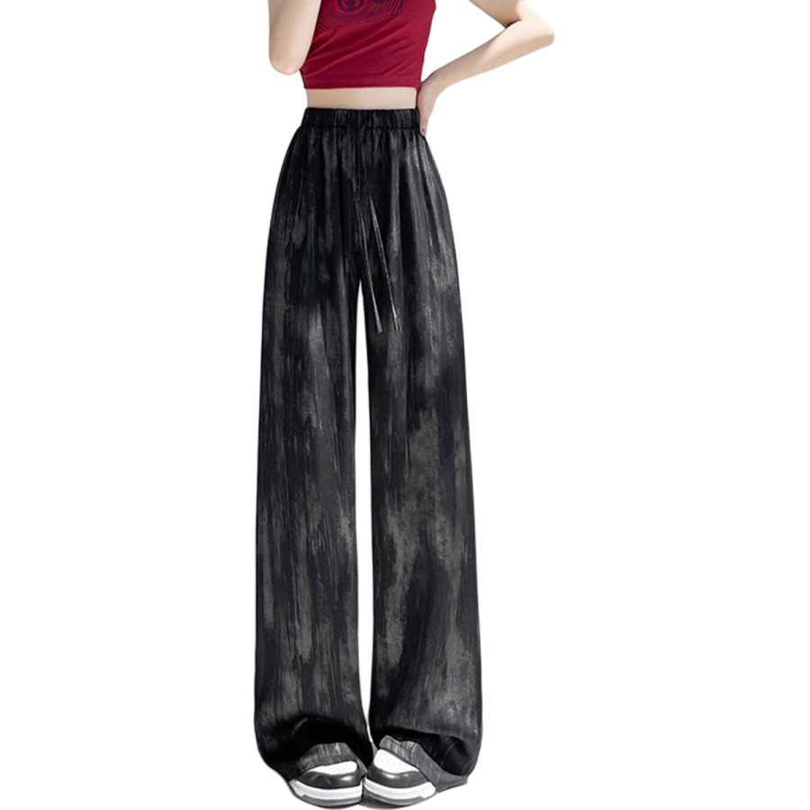 JBBCN Casual Pants Women's Moderate Wide Leg Pants