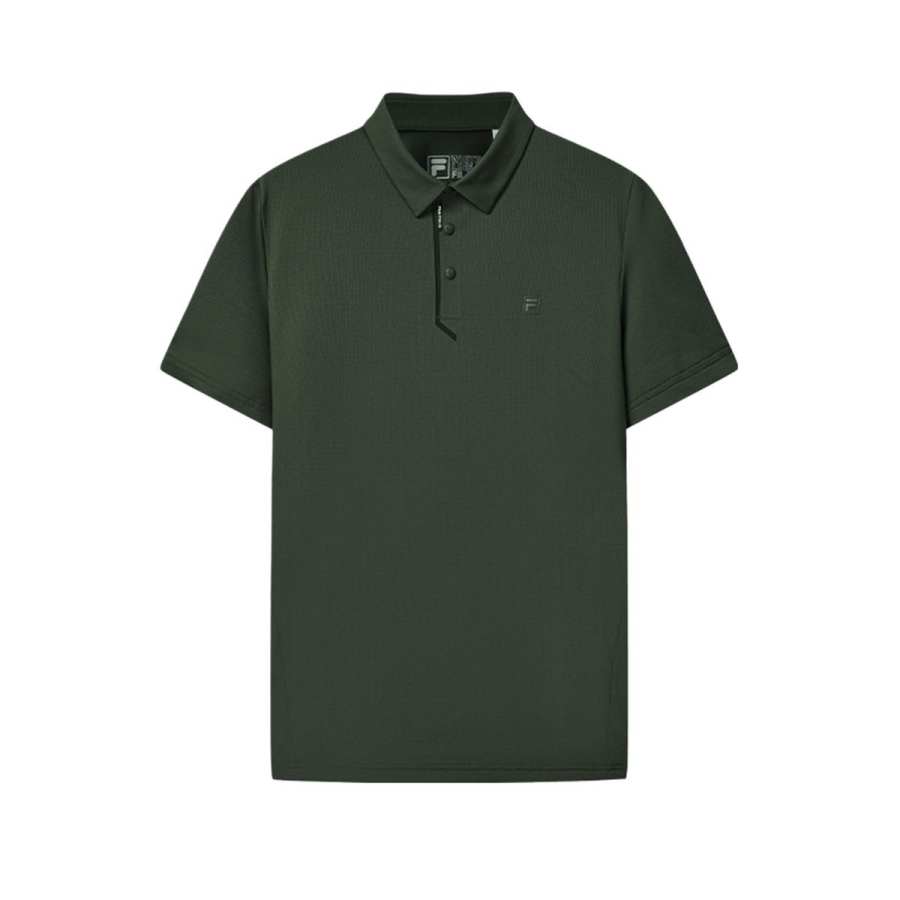 FILA WHITE Polo Shirts Men's Cloud Shirt Jasper Polo Collar Moderate