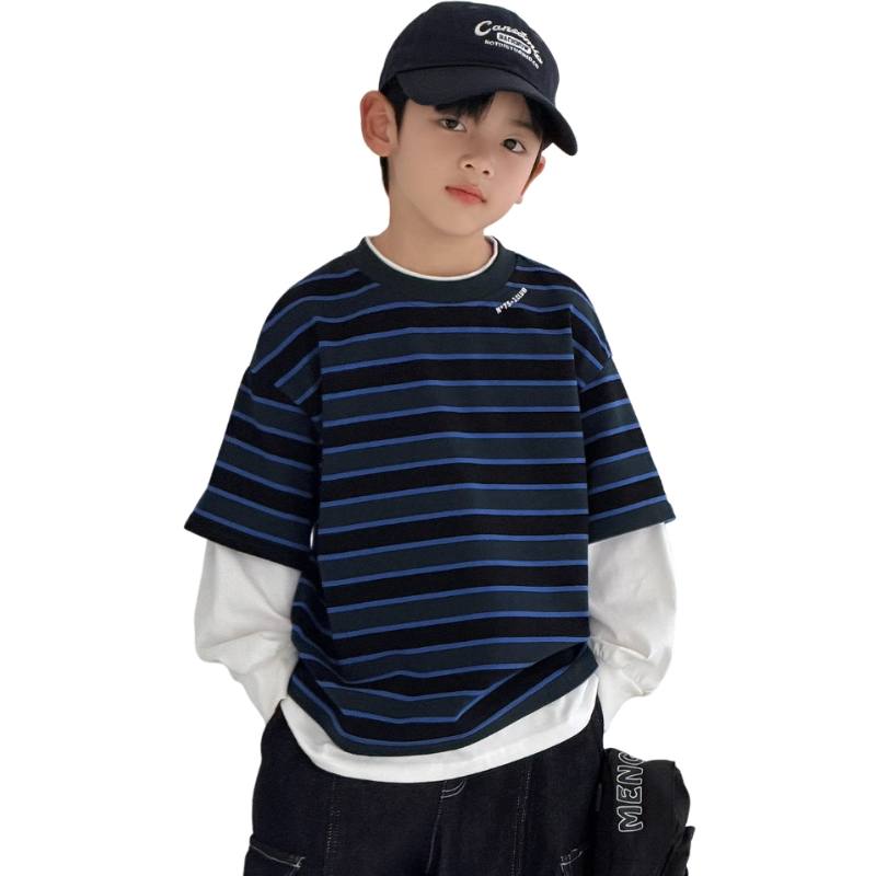 YALU Grade School T Shirts Crew Neck Moderate