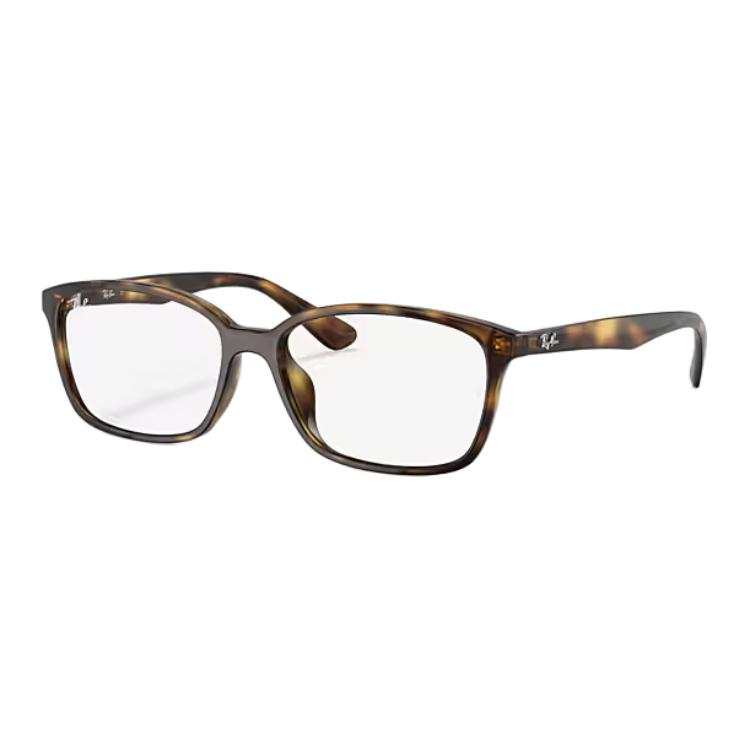 RayBan Injection Molding Square Prescription Glasses Unisex Havana