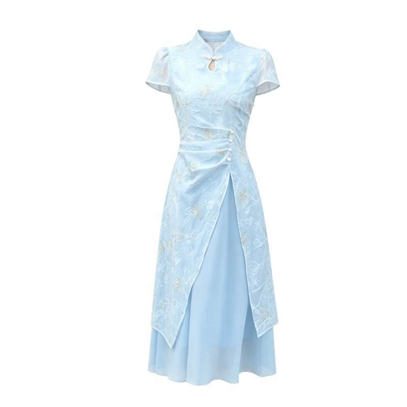 CPAURA Short Sleeved Dress Women's