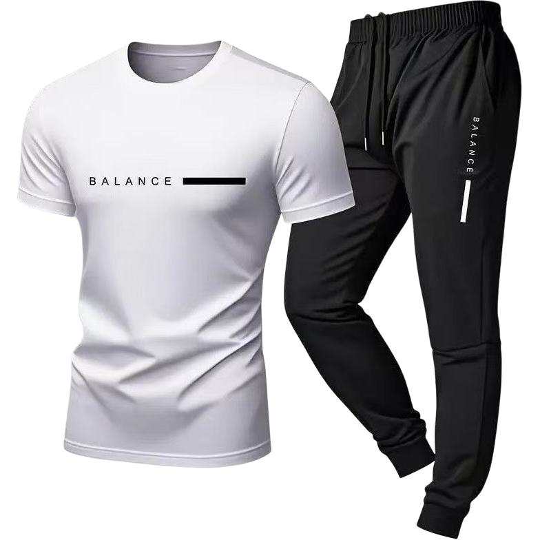 Lnga Landgre Casual Sportswear Men's Crew Neck Thin