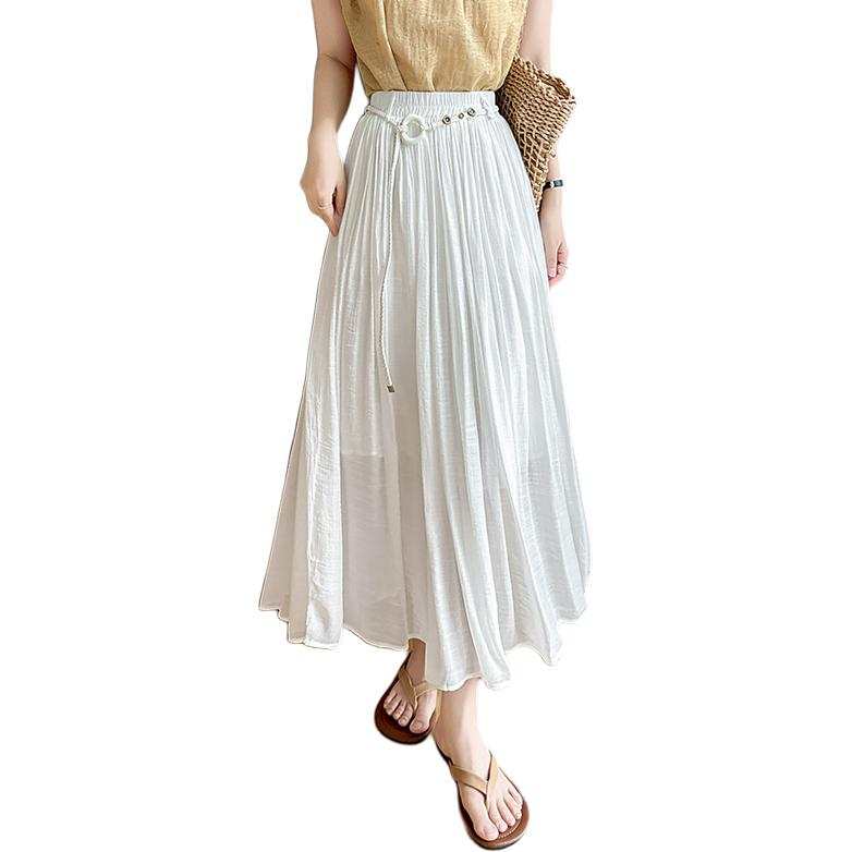 VENICEW Casual Long Skirt Women's