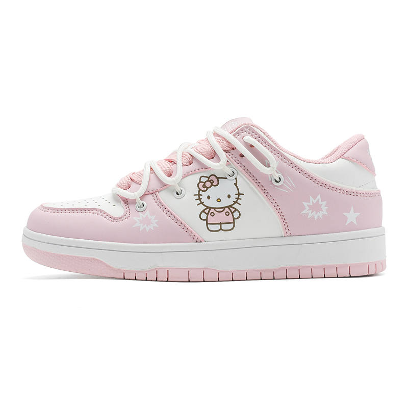 Sanrio Hello Kitty Air Force 1 Ins Fun Cartoon Slip Resistant Cushioning Abrasion Resistant Breathable Low top