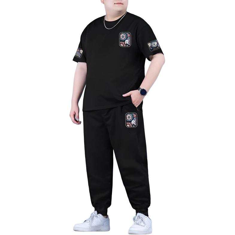Lnga Landgre Casual Sportswear Men's Crew Neck Moderate