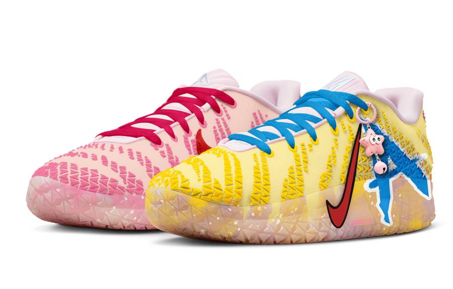 Nike Nike Ja Morant 3 Pink Yellow Starry Sky Rebound Grip Low top Basketball Shoes Men's Yellow Pink