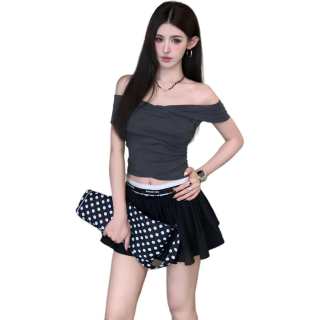 VENICEW Camisoles Women's Off The Shoulder Thin Asymmetrical Shoulder