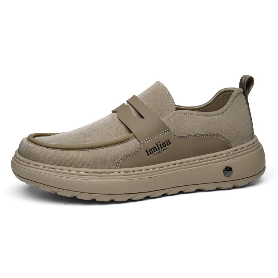 Tonlion Summer Breathable Low top Canvas Shoes Men's