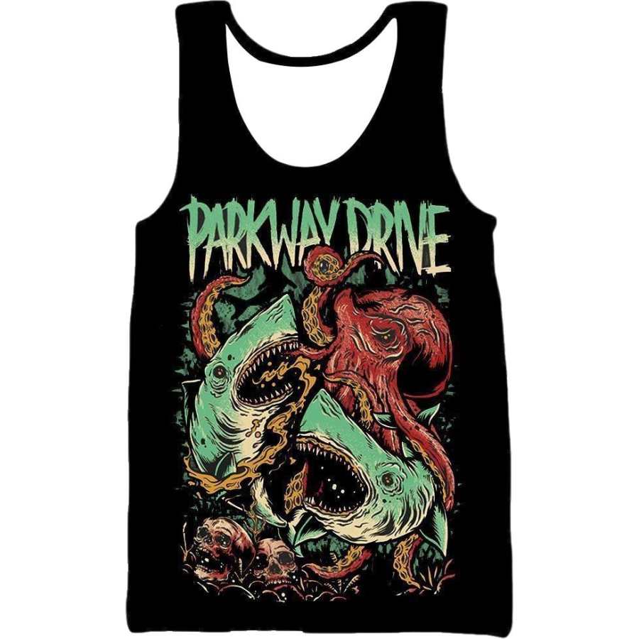 Lnga Landgre Tank Tops Men's U Neck Thin Racerback