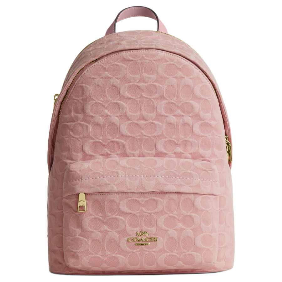 COACH COACH Taylor Fabric Backpack Small Women's Light Pink