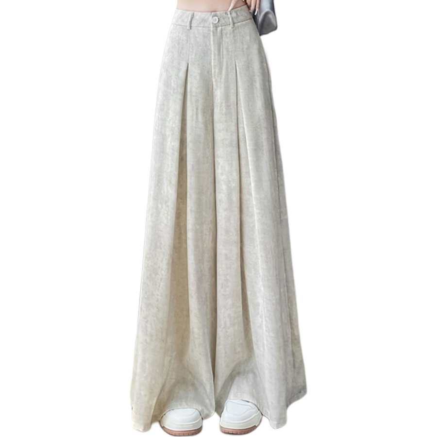 JBBCN Casual Pants Women's Moderate Wide Leg Pants