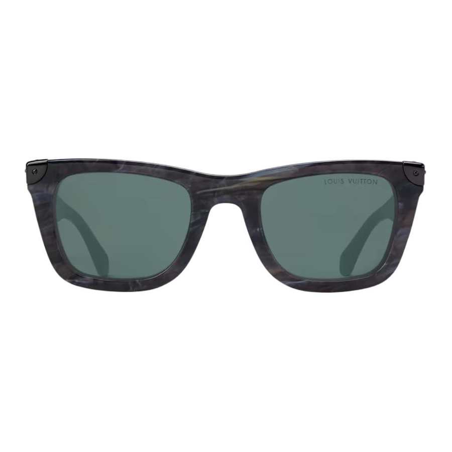 LOUIS VUITTON LOUIS VUITTON Acetate Square Sunglasses Men's Gray